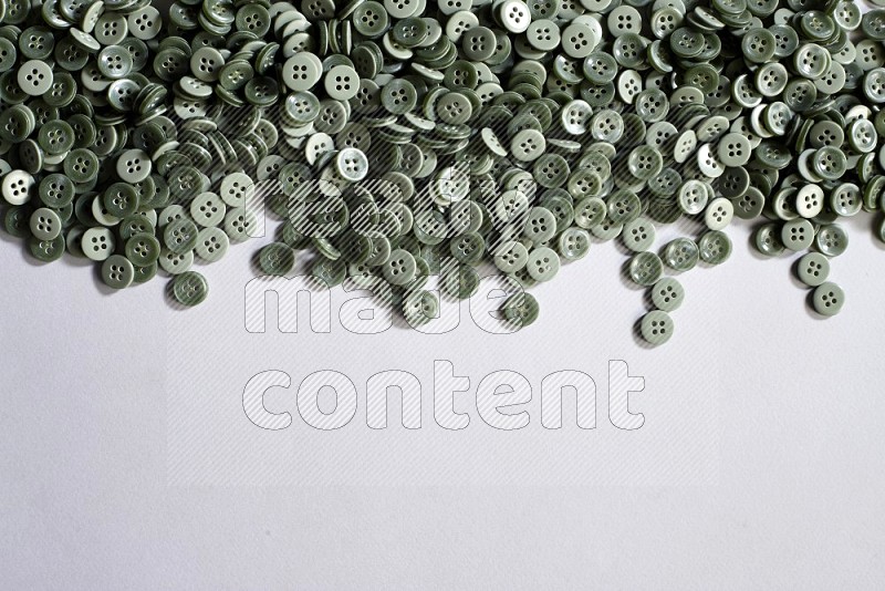 Green buttons on grey background