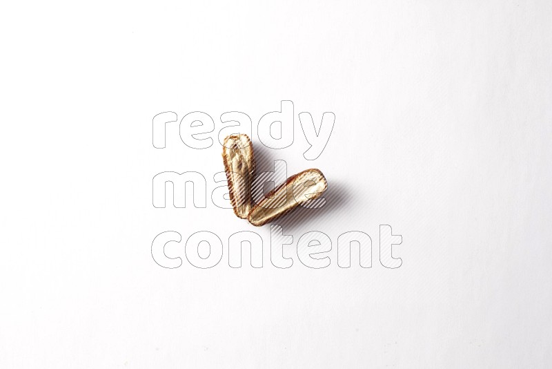 Dates on white background