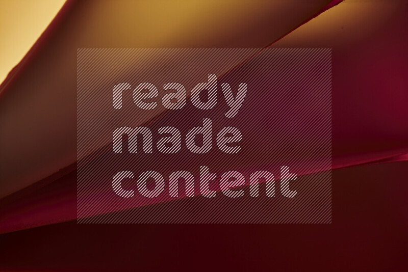 An abstract art piece displaying smooth curves in warm and cold gradients created by colored light