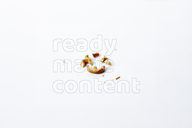 Pretzels snacks on white background