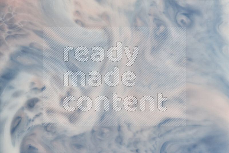 لقطة مقربة لأنماط دوامية باللون الأزرق والأبيض