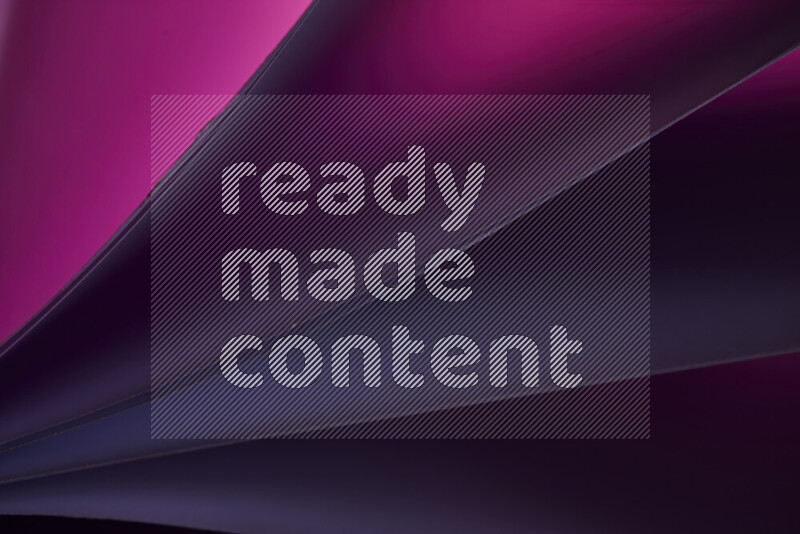 فن تجريدي يعرض منحنيات مع تدرجات الألوان الدافئة والباردة مكونه بضوء ملون