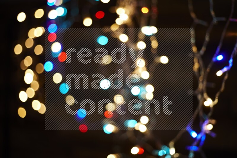 Bokeh light in multicolor