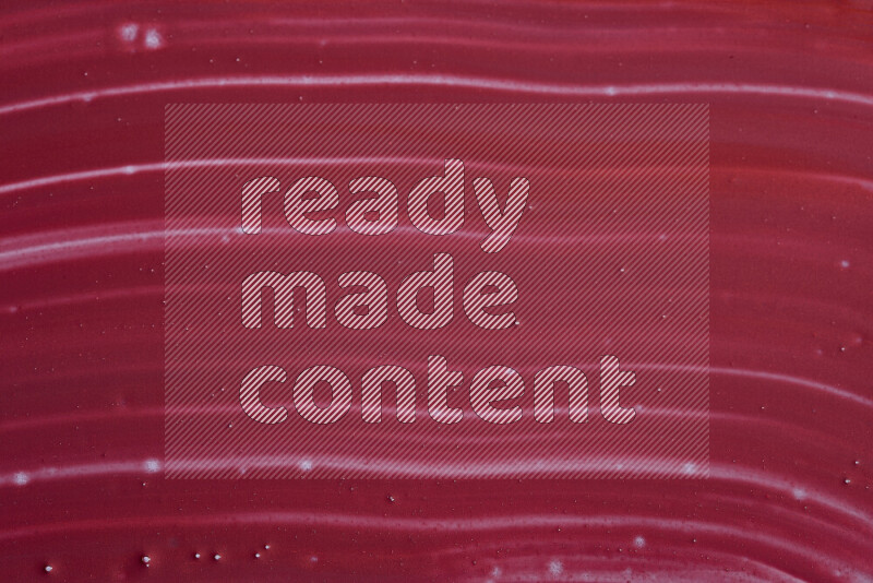Close-ups of abstract red paint texture in different shapes