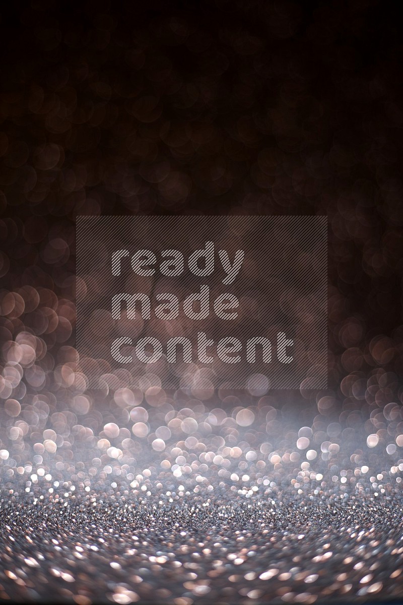 Brown glittery bokeh background