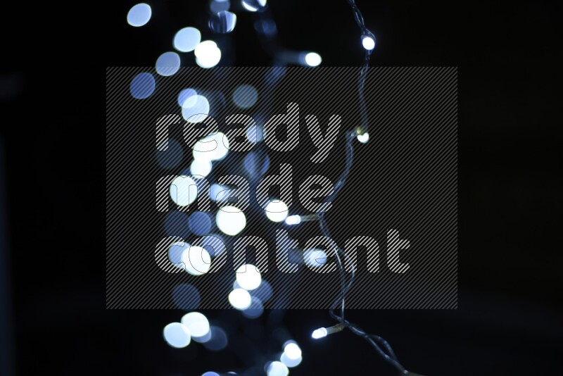 Bokeh light in white