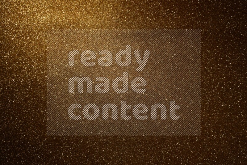 Gold glittery bokeh background