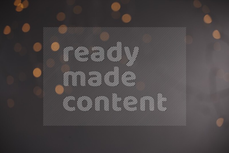 Abstract bokeh light with flare haze