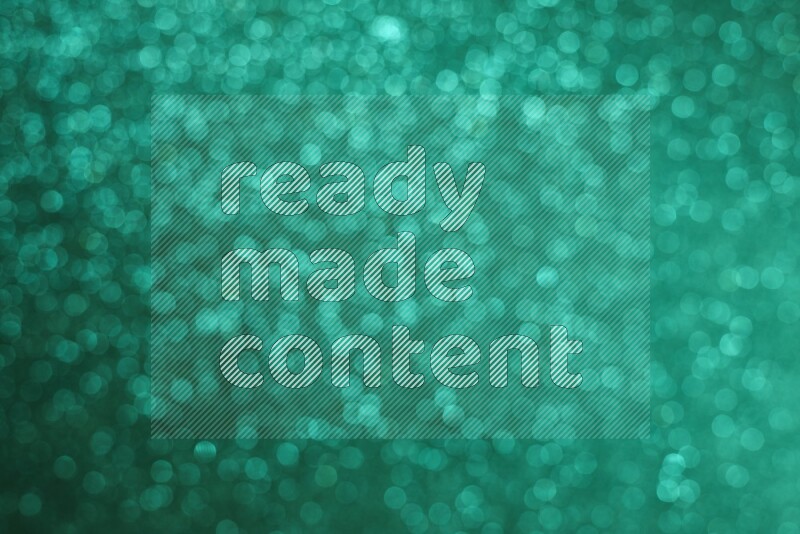 Green glittery bokeh background