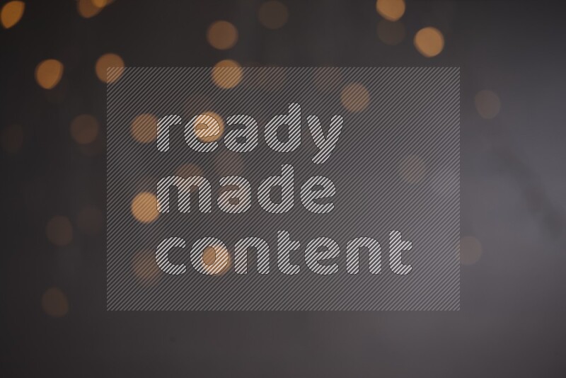 Abstract bokeh light with flare haze