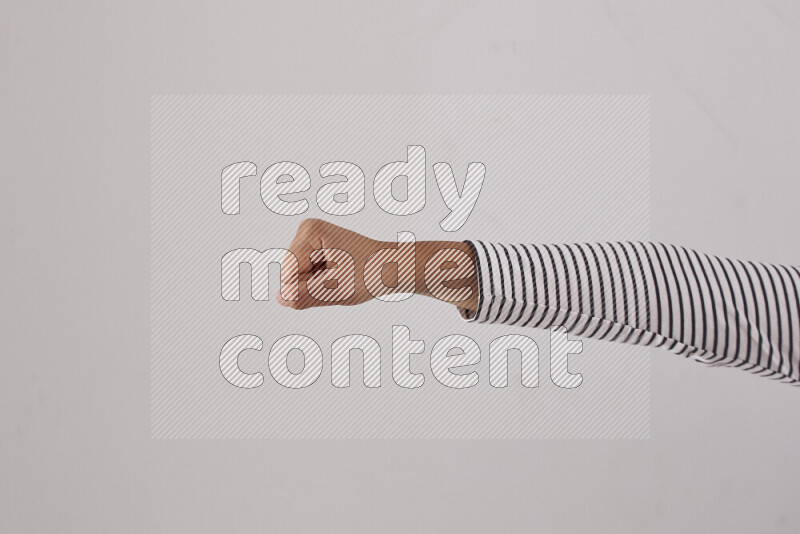 Woman hands gesturing sign language