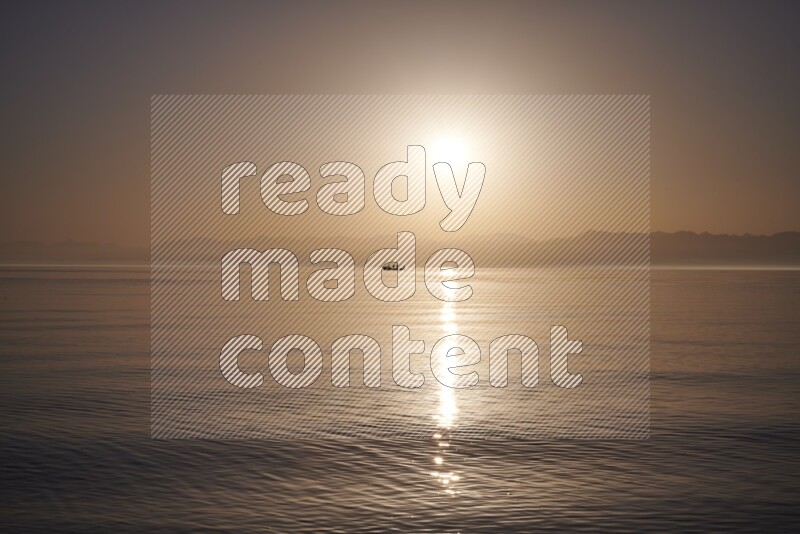 Sunrise over the water