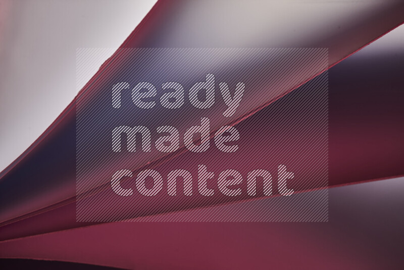 An abstract art piece displaying smooth curves in warm and cold gradients created by colored light