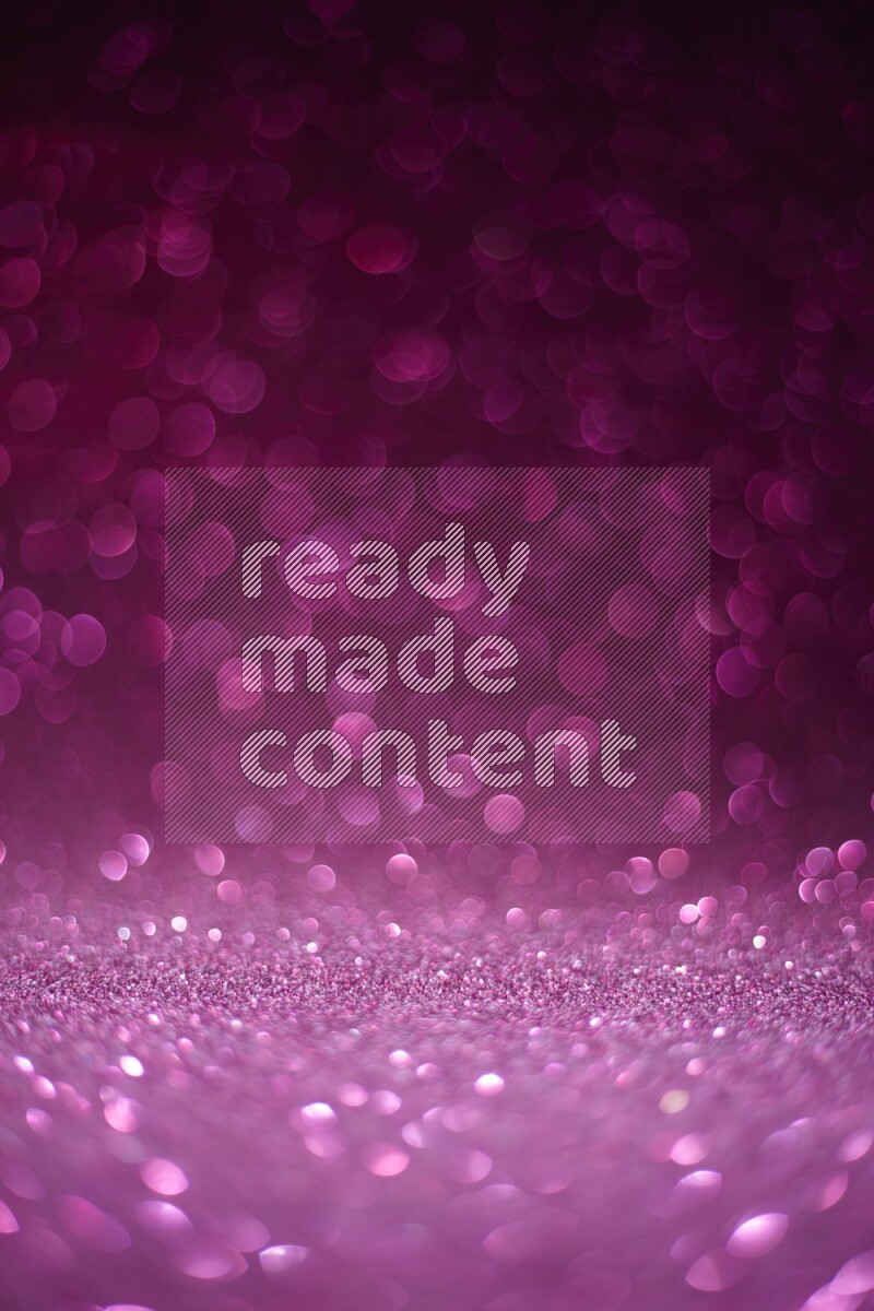 Pink glittery bokeh background