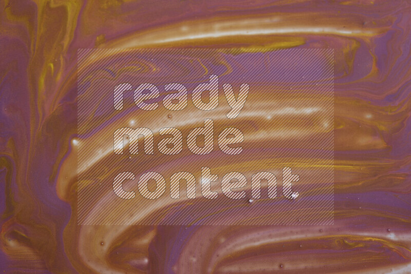 Abstract colorful background with mixed of purple and yellow paint colors