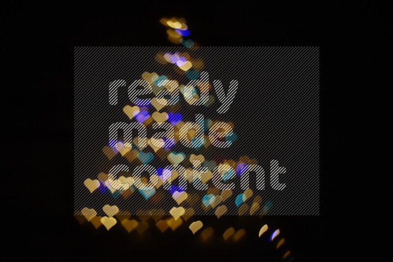Bokeh Light in heart shape