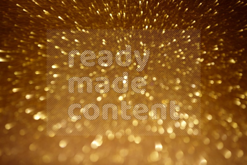 Gold glittery bokeh background