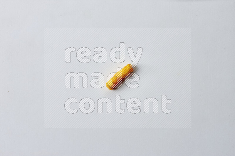 Puffs snacks on white background