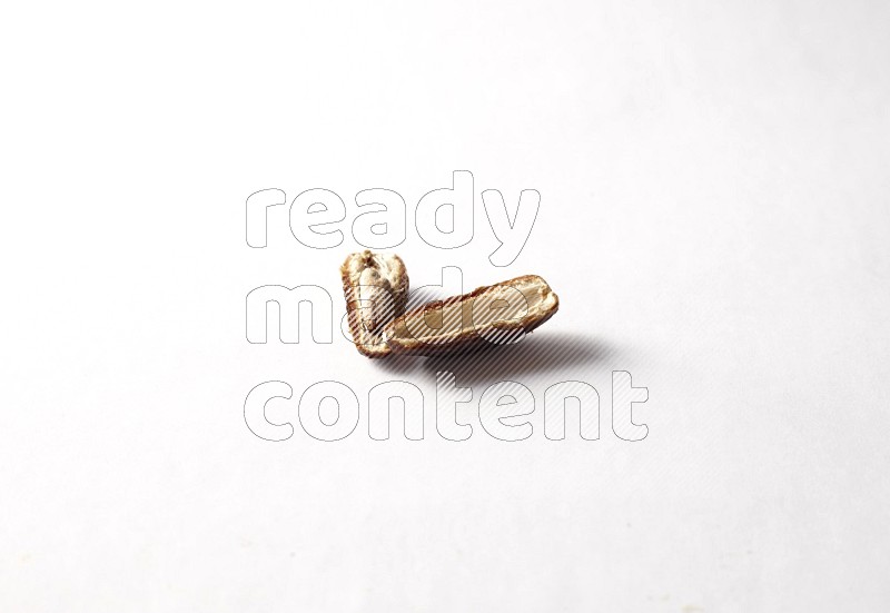 Dates on white background