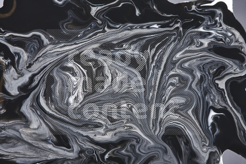 خلفية ملونة مع مزيج من ألوان الطلاء الأبيض والاسود