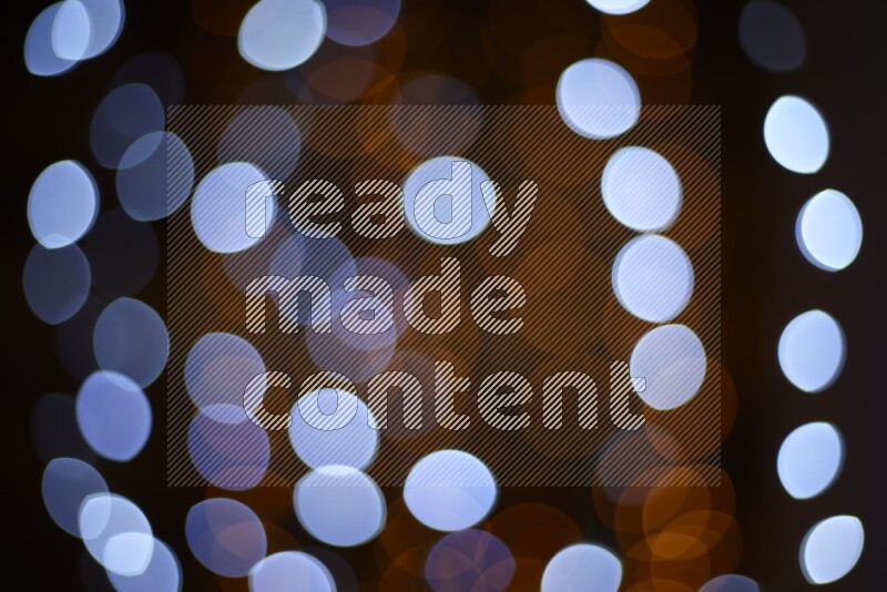 Bokeh light in multicolor