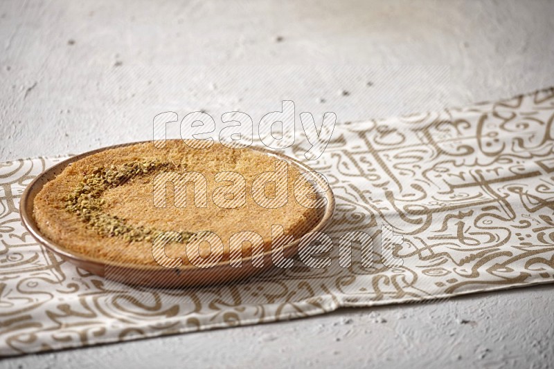 Konafa in a light setup