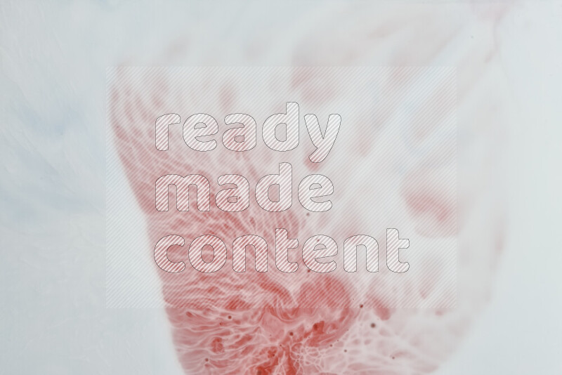 لقطة مقربة لأنماط دوامية باللون الأحمر والأبيض