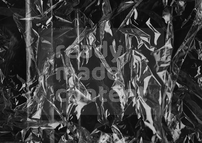 Plastic surface texture on dark background