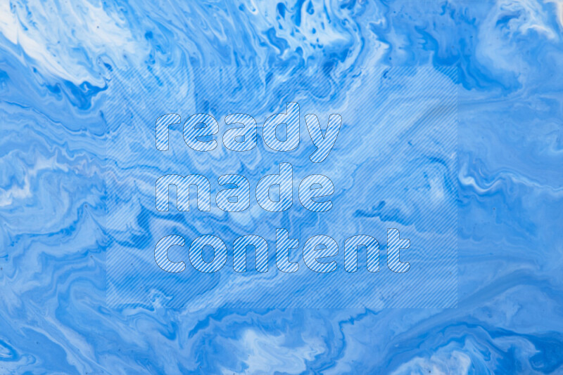 Abstract colorful background with mixed of white and blue paint colors