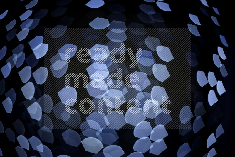 Bokeh light in geometric shape