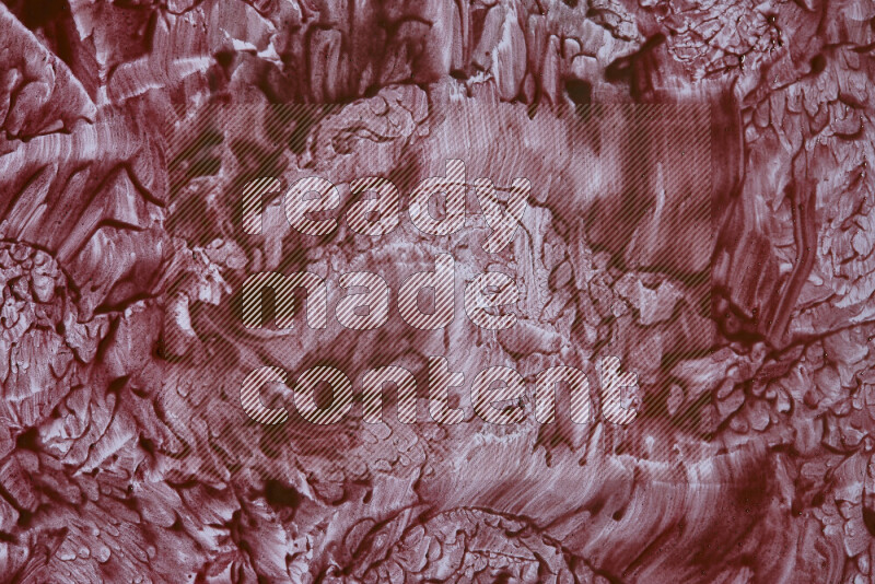 Close-ups of abstract red paint texture in different shapes
