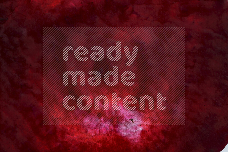 Beet slices on illuminated white background