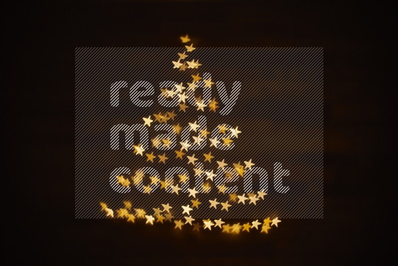 Bokeh light in star shape