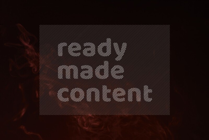 Wavy smoke motion in red