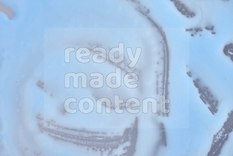 لقطات مقربة لأشكال مختلفة مرسومه باللون الأزرق