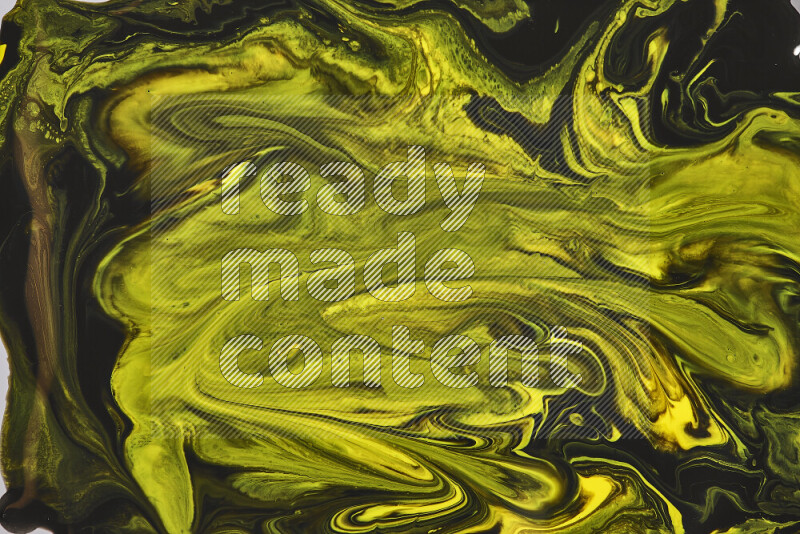 Abstract colorful background with mixed of yellow and black paint colors