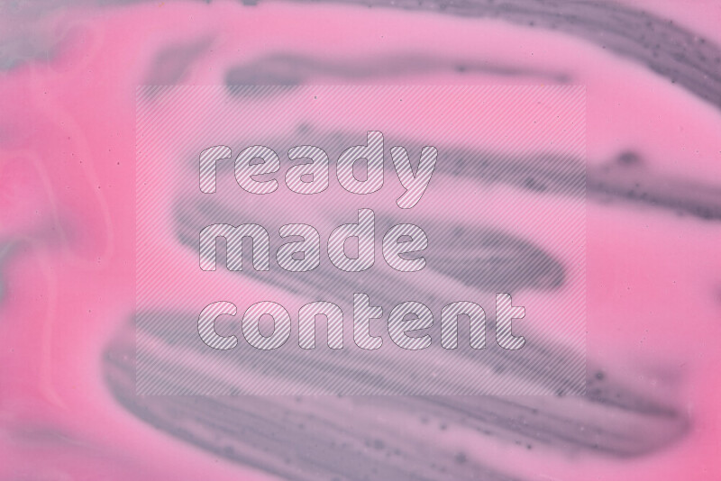 Close-ups of abstract pink paint texture in different shapes