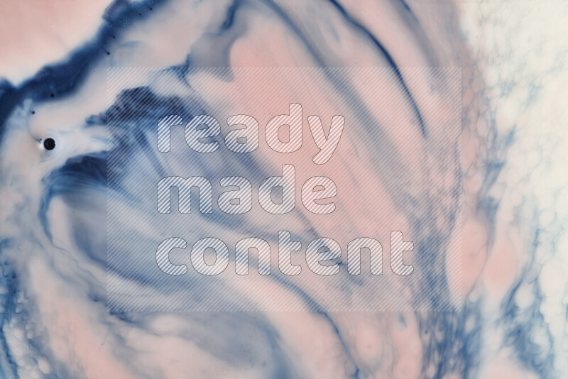 لقطة مقربة لأنماط دوامية باللون الأزرق والأحمر والأبيض