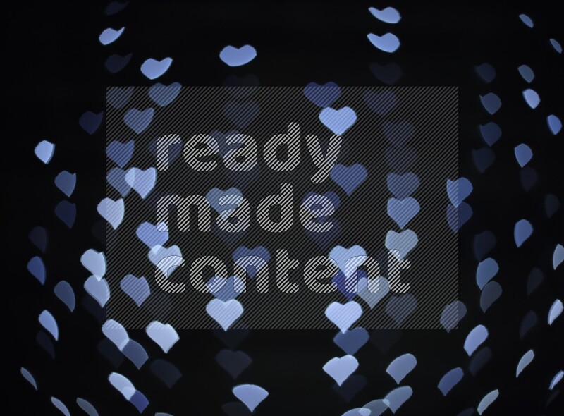 Bokeh Light in heart shape