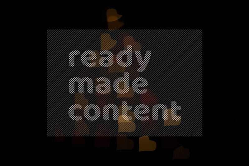 Bokeh Light in heart shape