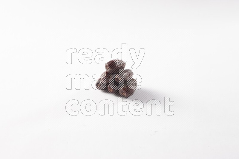 Dates on white background
