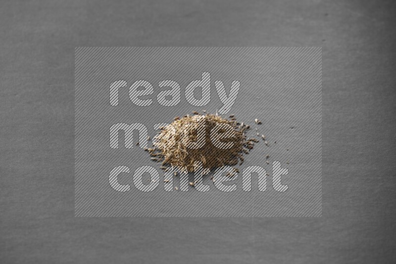 حبوب الكمون علي خلفية سوداء