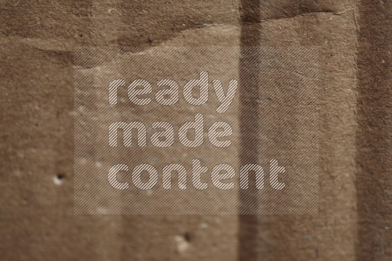 Cardboard on black background