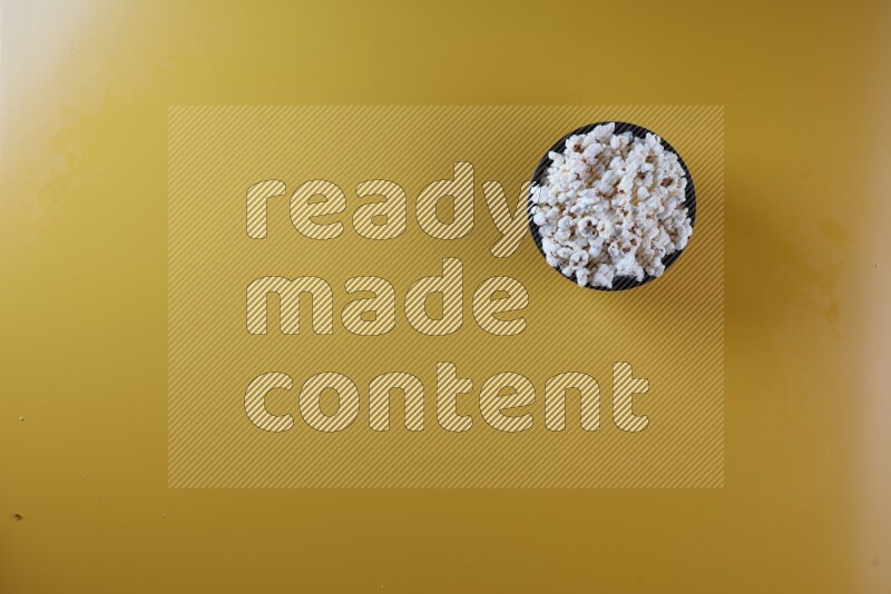 Bowl full of popcorn