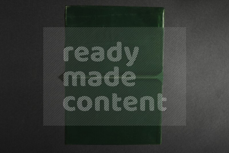 Colored plastic textures on black background