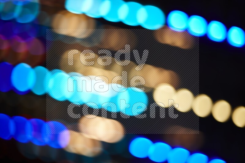 Abstract bokeh light in multicolor