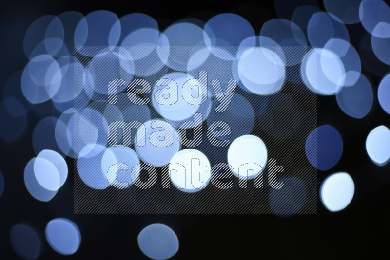 Bokeh light in white