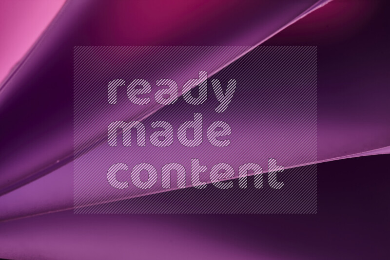 An abstract art piece displaying smooth curves in warm and cold gradients created by colored light