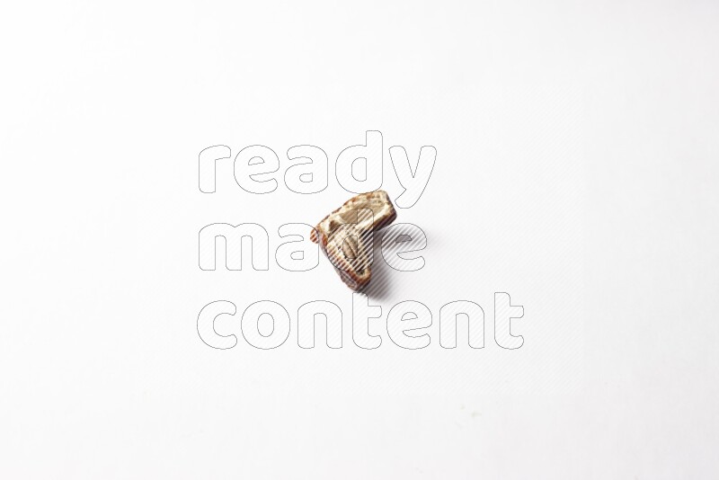 Dates on white background