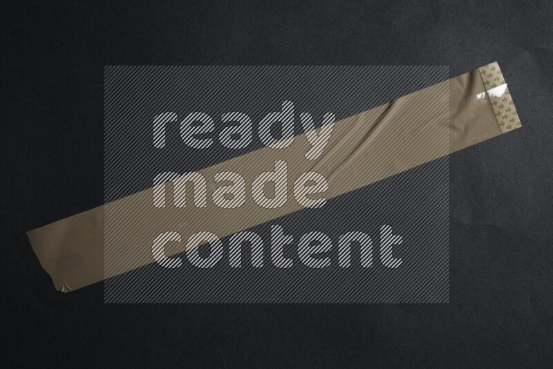 Duct tape on black background